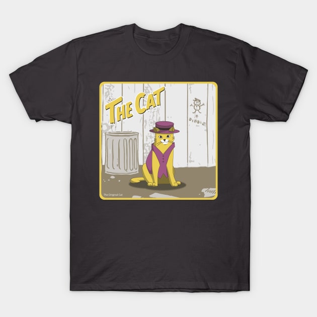 The Cat T-Shirt by felipeoferreira